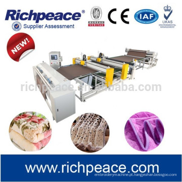 Máquina de borda de tecido de costura Richpeace para cobertor